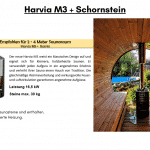 Harvia M3 Schornstein für Fasssauna