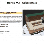 Harvia M3 Schornstein für rechteckige Sauna