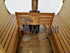 Sauna Fass Mit Vorraum Und Holzofen 2 M (16)